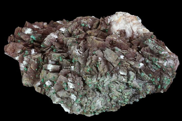 Rosasite, Selenite and Ferroan Dolomite Association - Morocco #98935